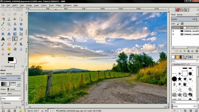 Create HDR Photo - GIMP 2.8 Tutorial смотреть онлайн