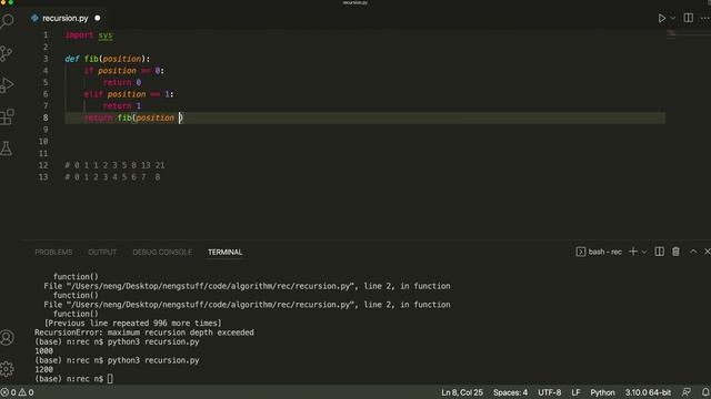 Python tutorial | recursion: a function that calls itself | coding basic | competitive programming смотреть онлайн