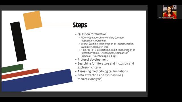 Polina Guseva: CONDUCTING A LITERATURE REVIEW // ILSR'S MASTER CLASS (26.01.2023) смотреть онлайн