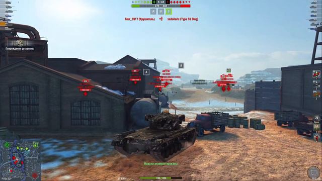 World of Tanks T 57 Heavy Tank в РЕЙТЕНГОВЫХ БОЯХ, имба или нет? смотреть онлайн