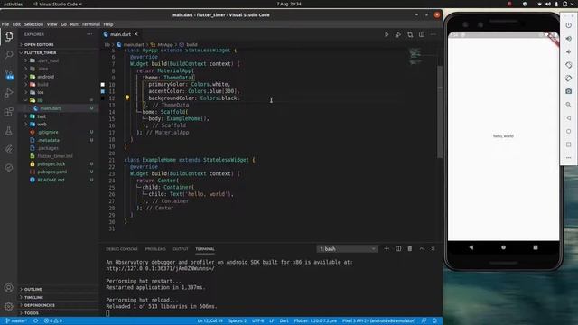 4.1) Introduction to Themes | ThemeData | The Complete (FREE) Flutter Course смотреть онлайн