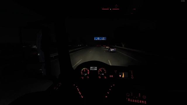 Первая загрузка в ночной рейс | Лишили зарплаты ?? | Польша ?? | ETS 2 RP смотреть онлайн