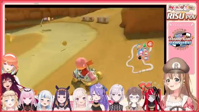 [Hololive EN & ID] The Mario Kart 8 Tournament [All POVs] (English/Español [CC]) смотреть онлайн