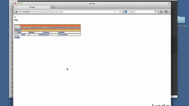 031 Массивы (Lynda.com) Изучаем php смотреть онлайн