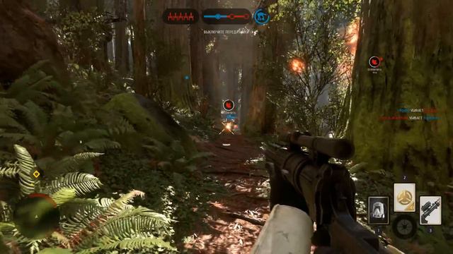 Star Wars: Battlefront - Атака Шагоходов (Спутник Эндора) смотреть онлайн