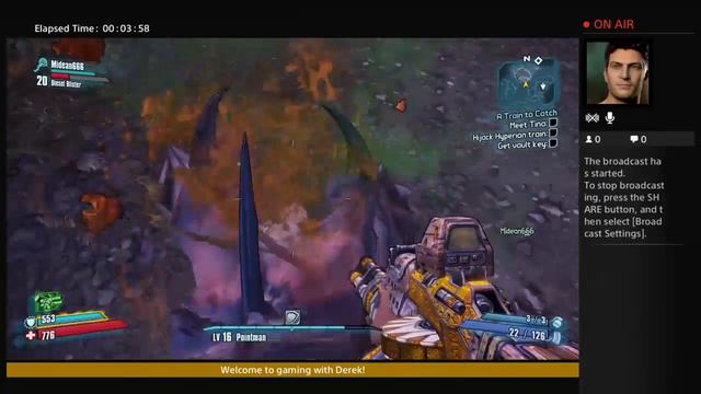 Derek plays Borderlands 2 - 1/15/2016 смотреть онлайн