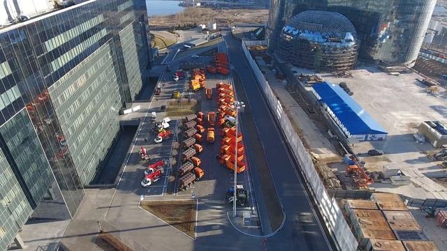 DJI 0002 торжественное вручение коммунальной техники 2017 смотреть онлайн