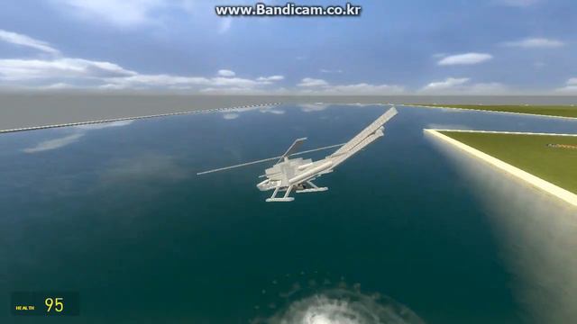 GMOD Helicopter VS Ai Plane Action - 2 смотреть онлайн