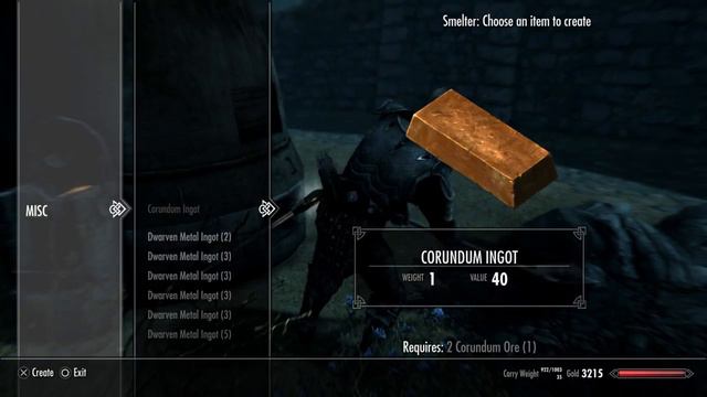 Skyrim_How to get 100 smithing fastest way смотреть онлайн