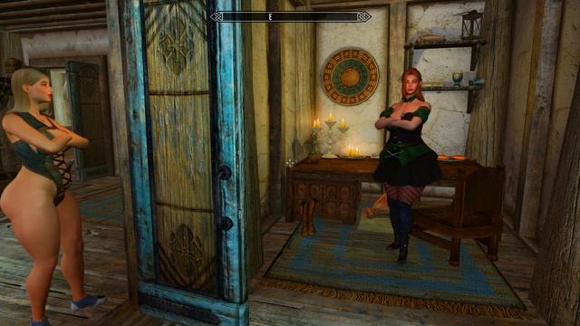 Flirt in Skyrim Girl смотреть онлайн