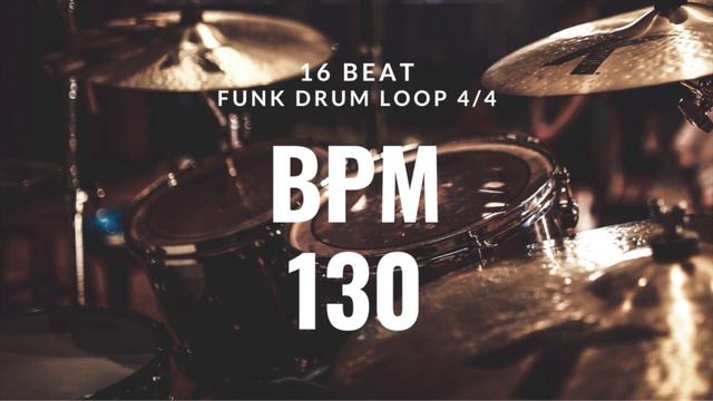 Funk DRUM LOOP - 130 BPM | 16 BEAT | 드럼비트 130 смотреть онлайн