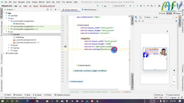 CardView in Android Studio| How to use Shadow & Corner Radius(Bangla) смотреть онлайн
