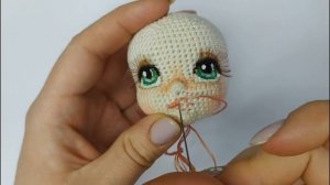 Мастер Класс | Вышивка Губ Кукле