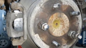 Ssang Yong Kyron, регулировка ручника