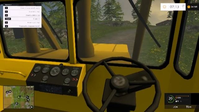 обзор мода на игру FarmingSimulator2013 трактора К 700