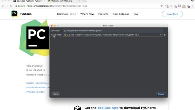 Python Programming Masterclass 10 - Installing PyCharm - Beginner to Expert смотреть онлайн