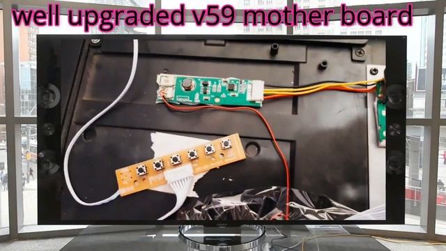 #V59 universal LED LCD motherboard#service mode opening with remote смотреть онлайн