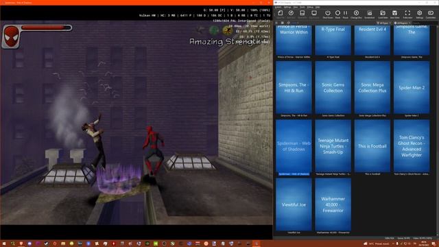 PCSX 2 Bug; fix in description || Spider Man: Web of Shadows || Playstation 2 Emulator смотреть онлайн