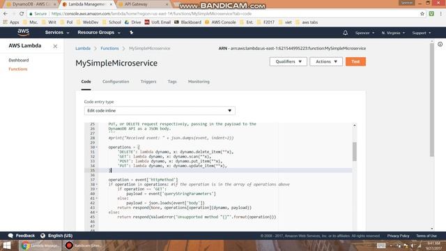 GET from AWS DynamoDB table using Lambda and API Gateway смотреть онлайн
