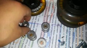 Ролики Roces abec 7  рочес разбор подшипник