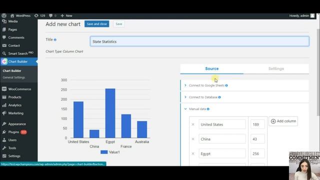 WordPress Dynamic Chart Builder Plugin 2023 - Chartify смотреть онлайн