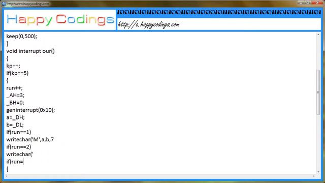 Adds text to current dislay line while person is typing and increases c code example смотреть онлайн
