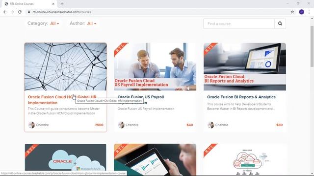 Oracle Fusion Cloud HCM Self Paced Training @ 500 Rs Offer Valid From (12-May-2020 To 30-Jul-2020) смотреть онлайн