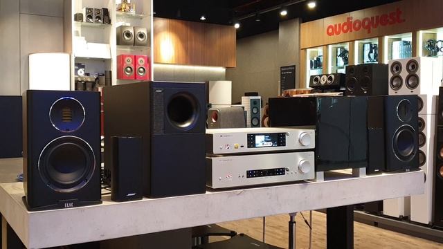 Elac Carina BS 243.4 & Cambridge Audio CXA80 смотреть онлайн