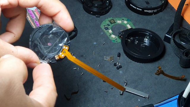 Lens canon 55-250 IS ii #Err01 by #ช่างหนิงซ่อมกล้อง смотреть онлайн