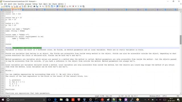 03 SCALA VAR VAL TYPES OF VARIABES 2017 06 26 смотреть онлайн