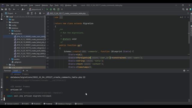Qual a diferença entre Refresh e Fresh quando rodamos o migrate no Laravel ? смотреть онлайн