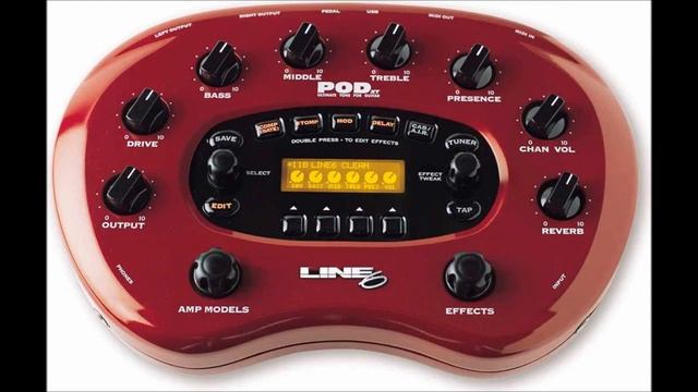 Tone Based - Line 6 POD XT - Crunchstein patch смотреть онлайн