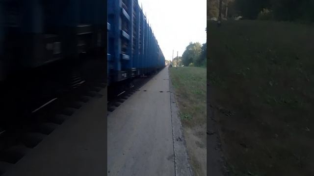 вл80т-1418 з тепловозом 2те10м з грузовим поїздом смотреть онлайн