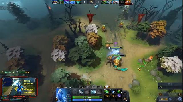 DOTA 2 Giveaway Stream смотреть онлайн