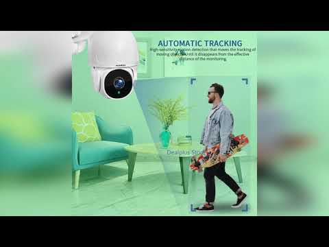 TUYA Smart Mini Cloud 1080P PTZ купольная Wifi камера наружная 2MP автоматическое отслеживание смотреть онлайн