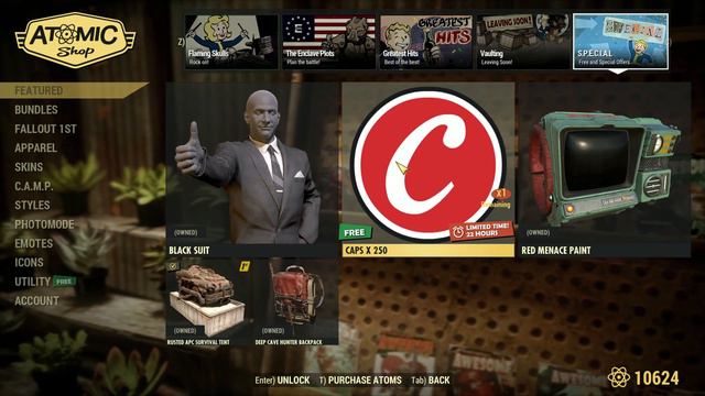 Fallout 76 - Atomic Shop Update: Flaming Skulls Bundle смотреть онлайн