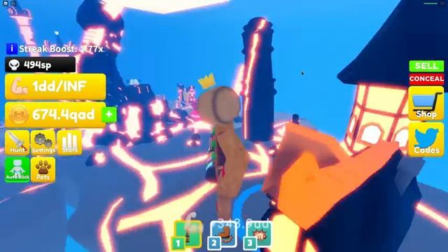 ?? АДСКИЙ КАЧОК! | Roblox смотреть онлайн