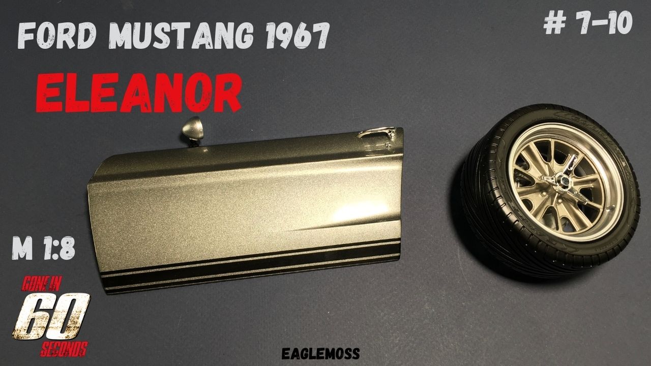 Сборка Ford Mustang Eleanor 1967 / Номера 7-10 / Eaglemoss