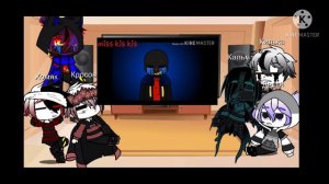 Реакция бэд гайс на меме про Эррор Санса ЭррорНайт