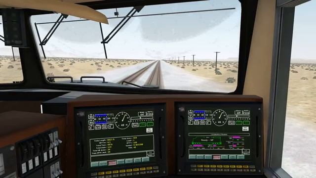 Утренний наливной, часть 2 ► Run 8 Train Simulator ◄ X-RICCNB, Mojave, Barstow, Needles смотреть онлайн