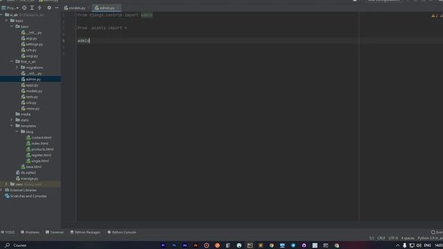 WEB SAYT YARATISH #2 | DJANGODA ONLINE DO`KON SAYTINI YARATISH | MA`LUMOTLAR BAZASI BILAN ISHLASH смотреть онлайн