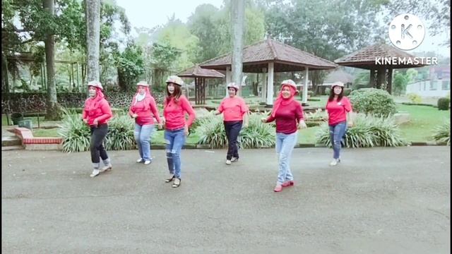 BROKEN ANGEL ll Improver Line Dance ll Choreographer: RISNA BULE смотреть онлайн