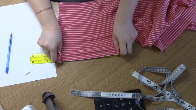 Как рассчитать длину рибаны(кашкорсе) для горловины.Коэффициент растяжимости смотреть онлайн