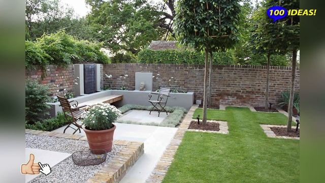 99 beautiful landscaping ideas for small areas of the garden, backyard, recreation area! смотреть онлайн
