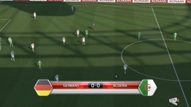 PES 2014 FIFA World Cup Germany vs Algeria смотреть онлайн