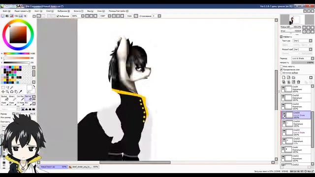 SpeedPaint FairyTail - Zeref (FanArt) смотреть онлайн