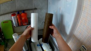 Как поменять фильтры в проточном водоочистителе «Аквафор трио»