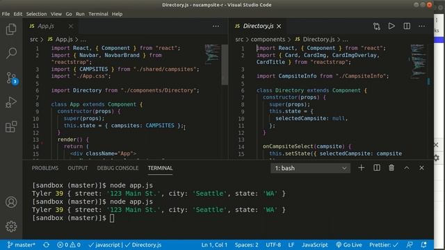 object destructuring смотреть онлайн
