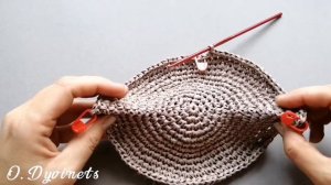 Шляпа с ушками из рафии крючком!