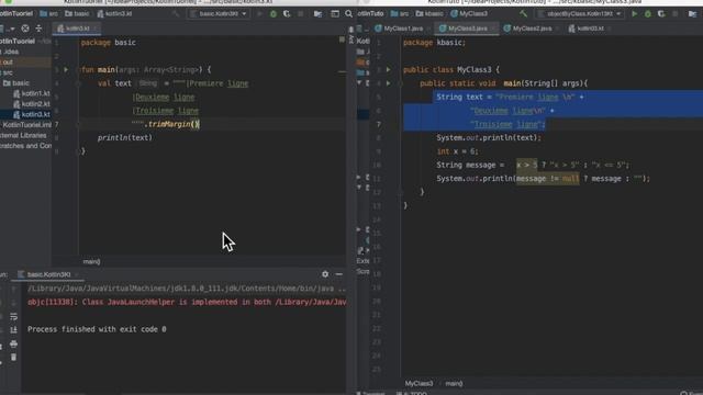 Kotlin à travers Java: Elvis operator vs ternary operator -partie 3- смотреть онлайн